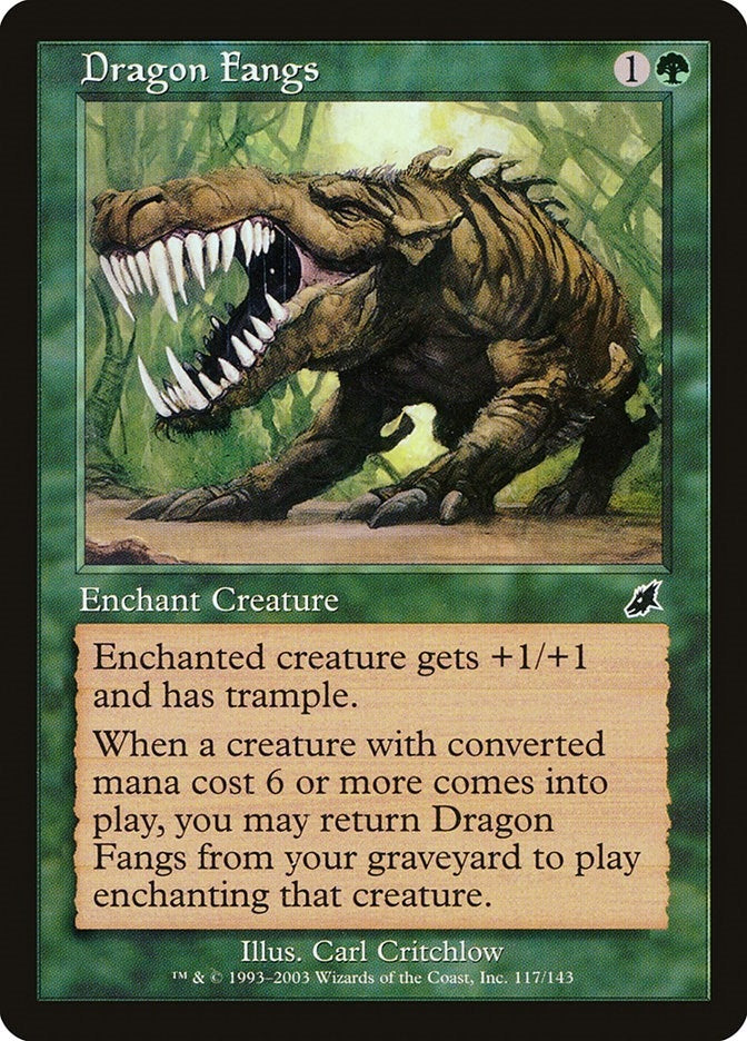 Image for Dragon Fangs (117) [Scourge] - Magic: The Gathering