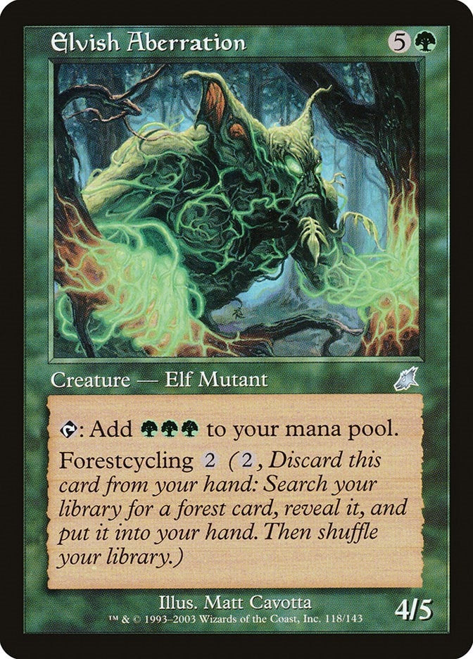 Image for Elvish Aberration (118) [Scourge] - Magic: The Gathering