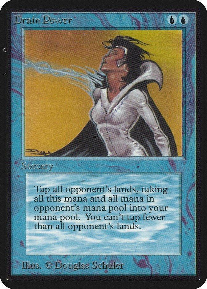 Image for Drain Power [Alpha Edition] - Magic: The Gathering