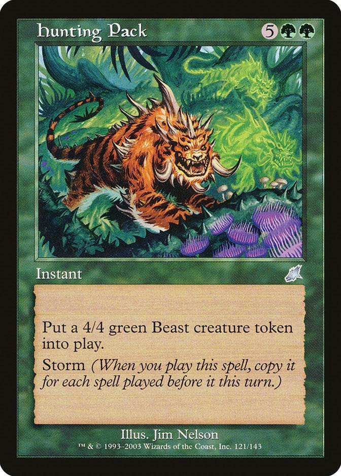 Image for Hunting Pack (121) [Scourge] - Magic: The Gathering