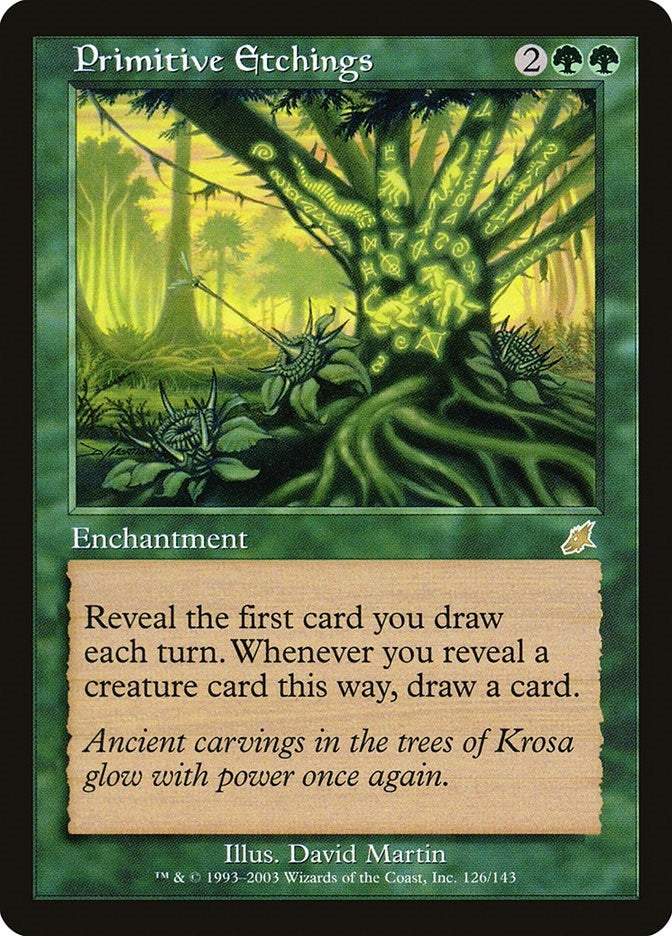 Image for Primitive Etchings (126) [Scourge] - Magic: The Gathering