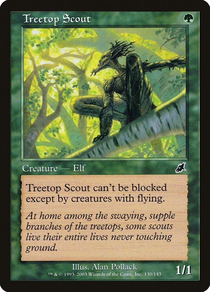 Image for Treetop Scout (130) [Scourge] - Magic: The Gathering