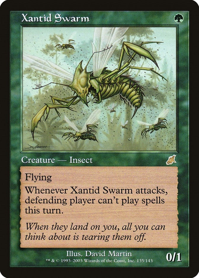 Image for Xantid Swarm (135) [Scourge] - Magic: The Gathering
