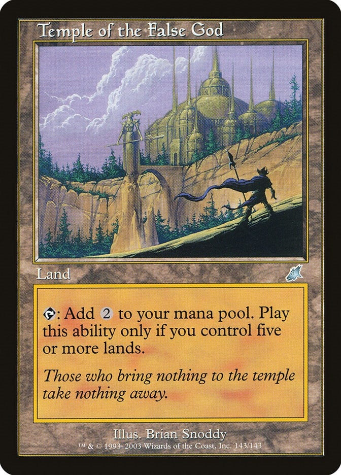 Image for Temple of the False God (143) [Scourge] - Magic: The Gathering