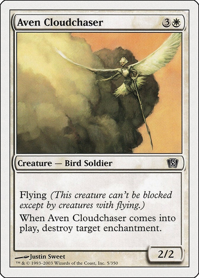 Image for Aven Cloudchaser (5) [8th Edition] - Magic: The Gathering