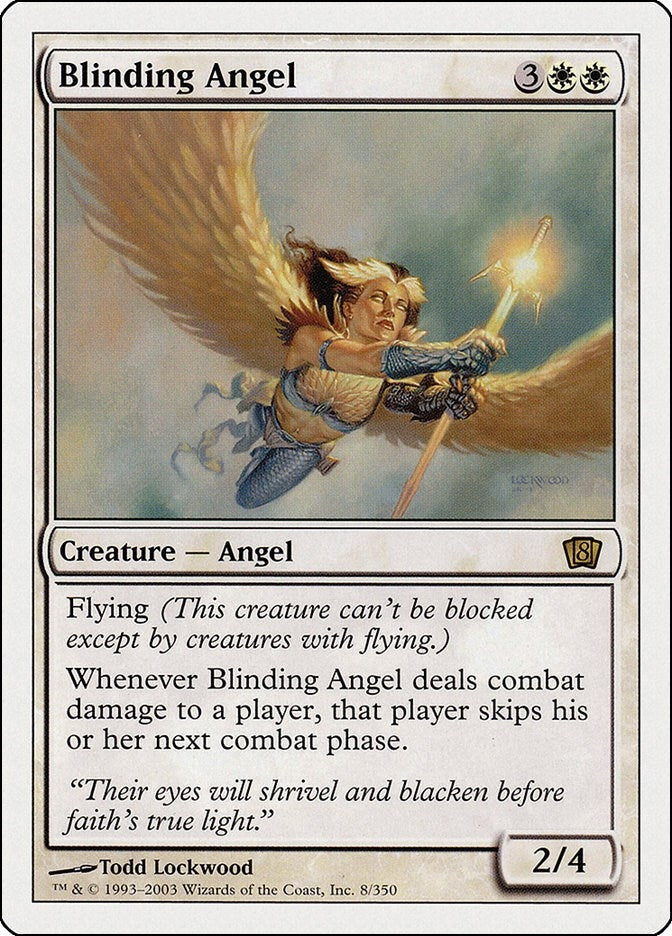 Image for Blinding Angel (8) [8th Edition] - Magic: The Gathering