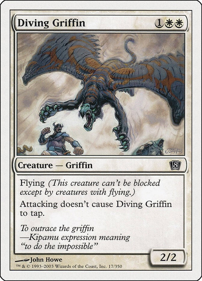 Image for Diving Griffin (17) [8th Edition] - Magic: The Gathering