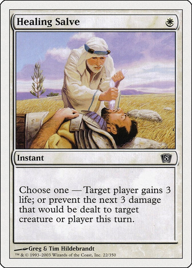 Image for Healing Salve (22) [8th Edition] - Magic: The Gathering