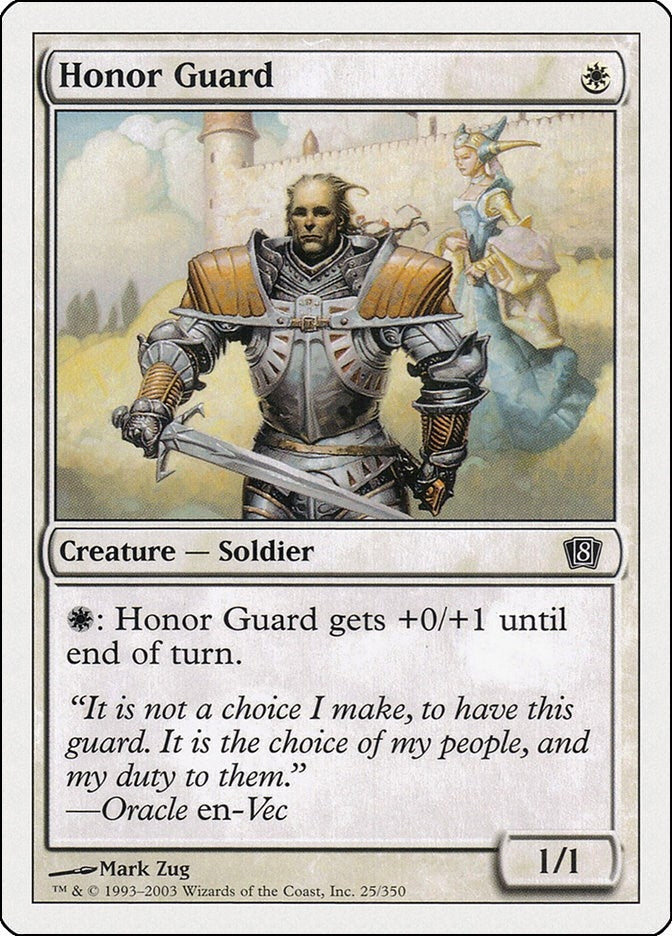 Image for Honor Guard (25) [8th Edition] - Magic: The Gathering