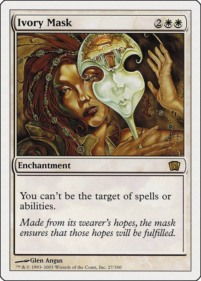Image for Ivory Mask (27) [8th Edition] - Magic: The Gathering