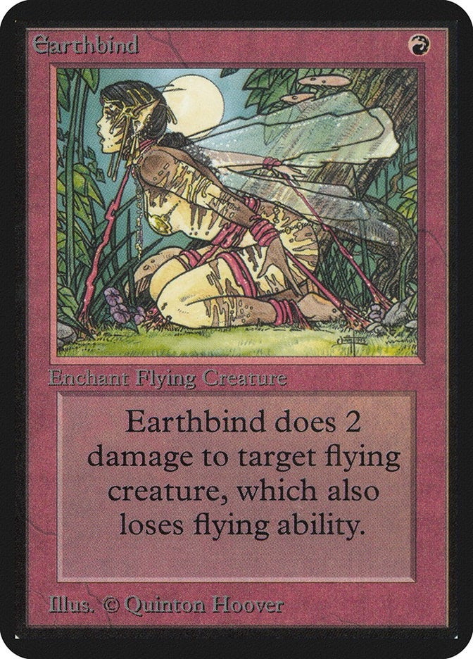 Image for Earthbind [Alpha Edition] - Magic: The Gathering