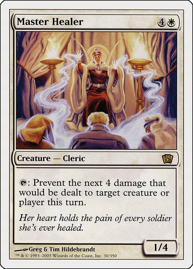 Image for Master Healer (30) [8th Edition] - Magic: The Gathering
