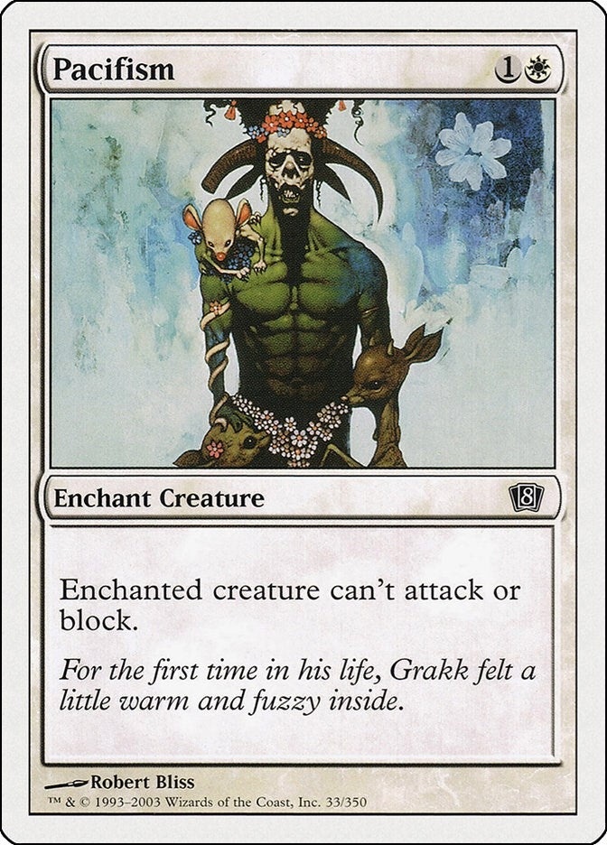 Image for Pacifism (33) [8th Edition] - Magic: The Gathering