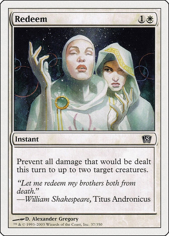 Image for Redeem (37) [8th Edition] - Magic: The Gathering