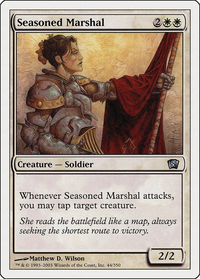 Image for Seasoned Marshal (44) [8th Edition] - Magic: The Gathering