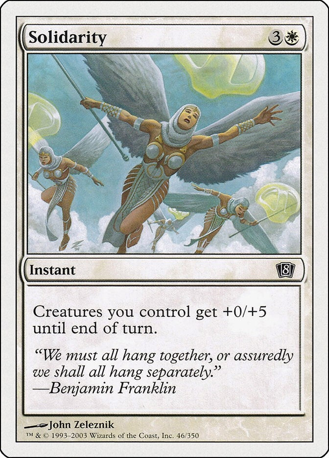 Image for Solidarity (46) [8th Edition] - Magic: The Gathering