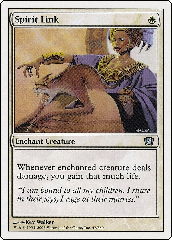 Image for Spirit Link (47) [8th Edition] - Magic: The Gathering