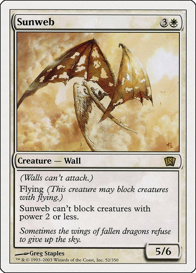 Image for Sunweb (52) [8th Edition] - Magic: The Gathering