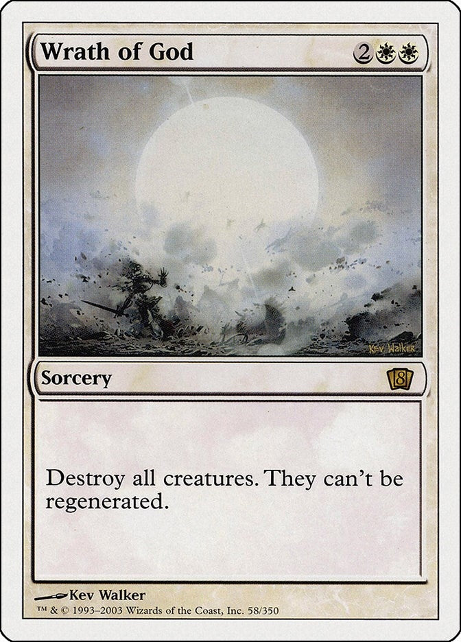 Image for Wrath of God (58) [8th Edition] - Magic: The Gathering