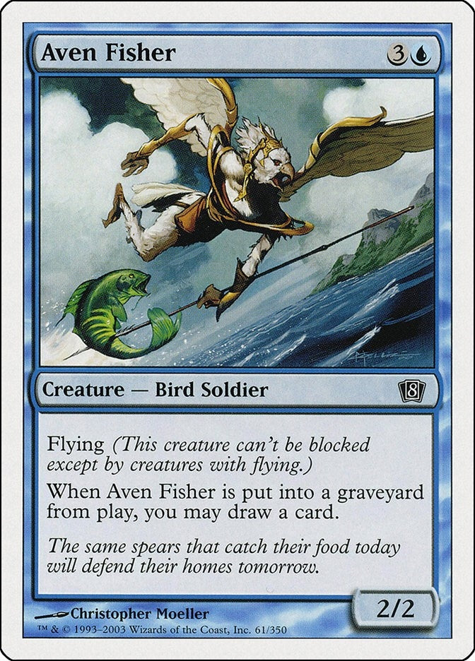 Image for Aven Fisher (61) [8th Edition] - Magic: The Gathering