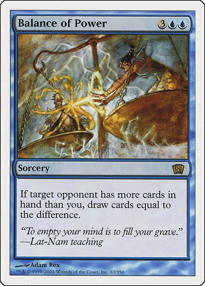 Image for Balance of Power (62) [8th Edition] - Magic: The Gathering
