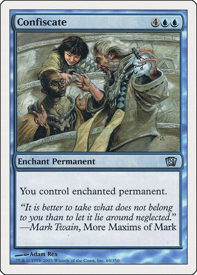 Image for Confiscate (69) [8th Edition] - Magic: The Gathering
