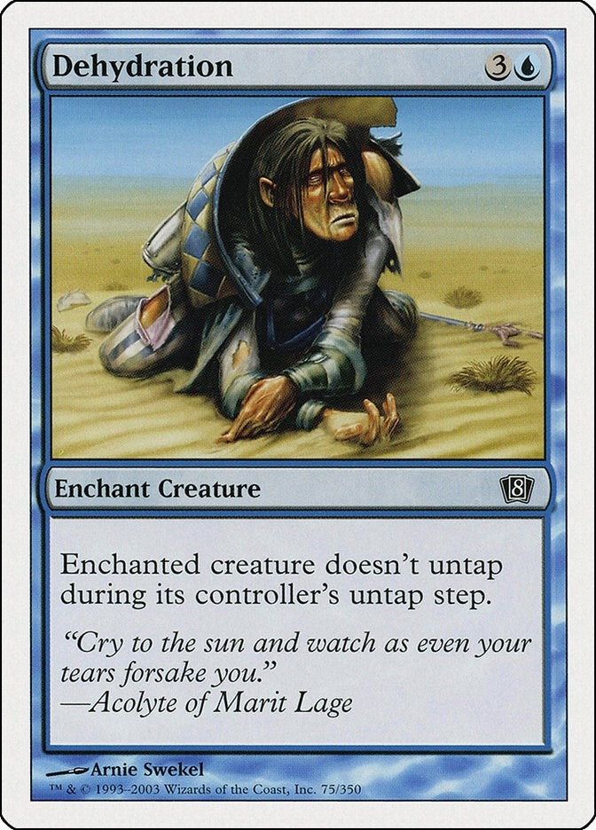 Image for Dehydration (75) [8th Edition] - Magic: The Gathering
