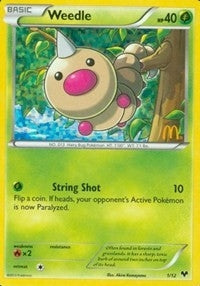 Weedle (001/012) [McDonald's Promos 2014]