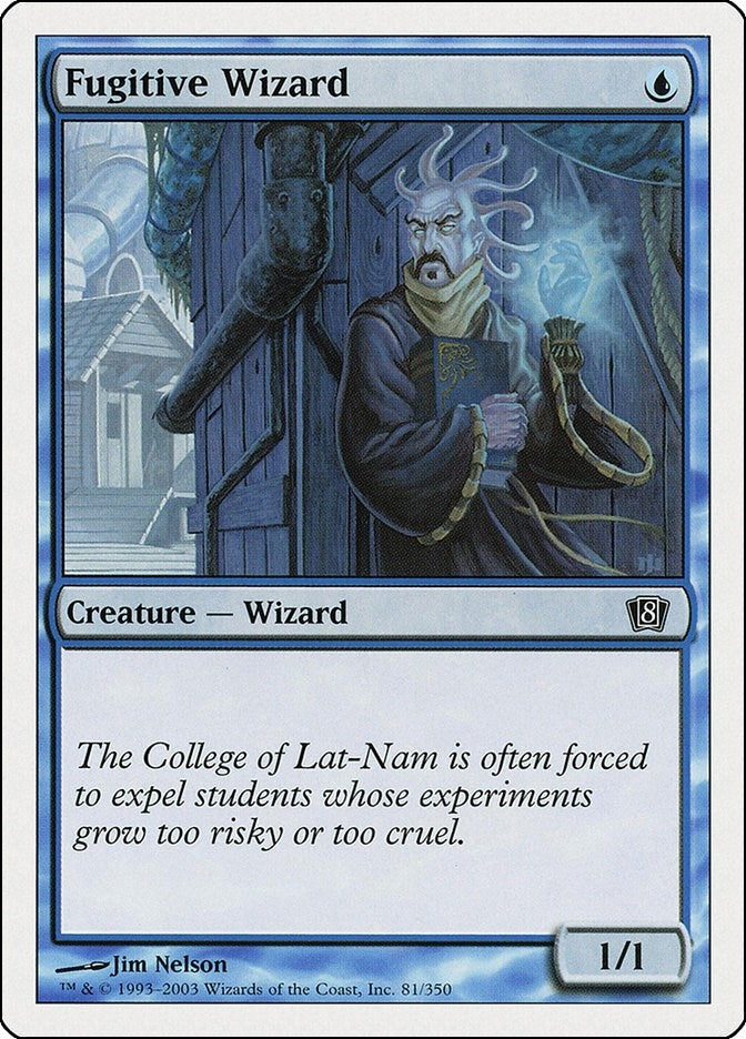 Image for Fugitive Wizard (81) [8th Edition] - Magic: The Gathering