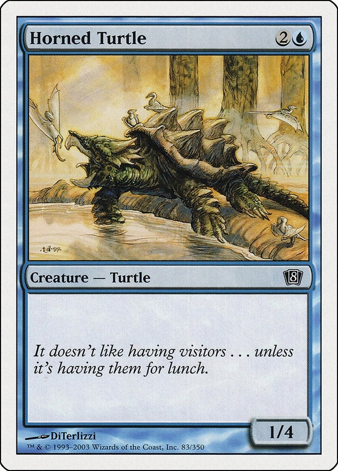 Image for Horned Turtle (83) [8th Edition] - Magic: The Gathering