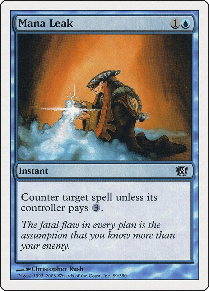 Image for Mana Leak (89) [8th Edition] - Magic: The Gathering