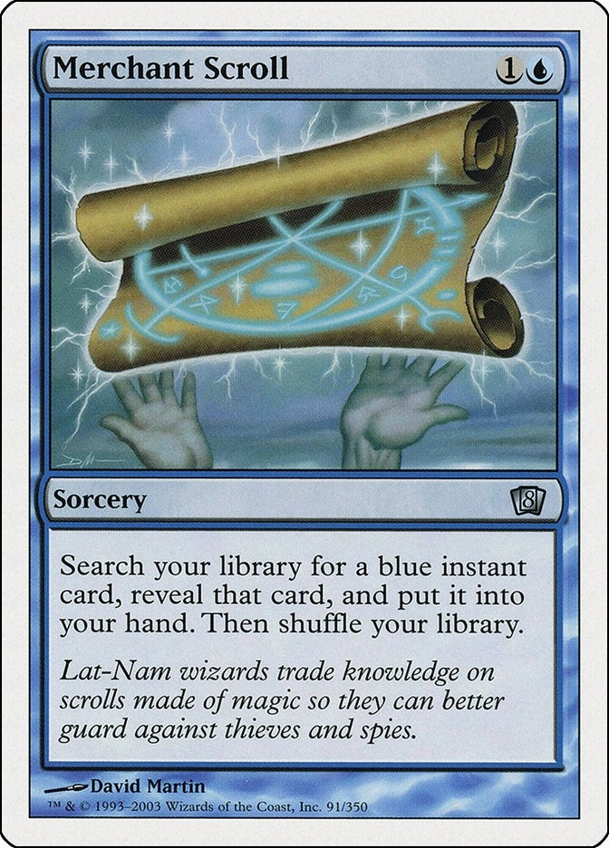 Image for Merchant Scroll (91) [8th Edition] - Magic: The Gathering