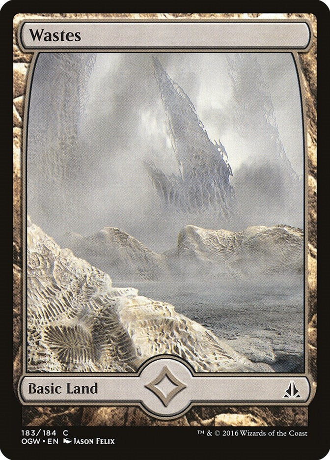 Wastes (183) - Full Art (183) [Oath of the Gatewatch]
