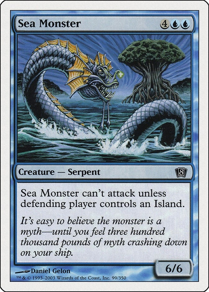 Image for Sea Monster (99) [8th Edition] - Magic: The Gathering