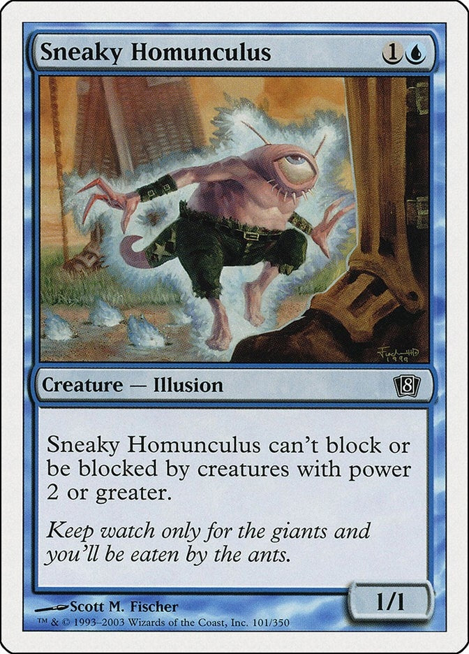 Image for Sneaky Homunculus (101) [8th Edition] - Magic: The Gathering