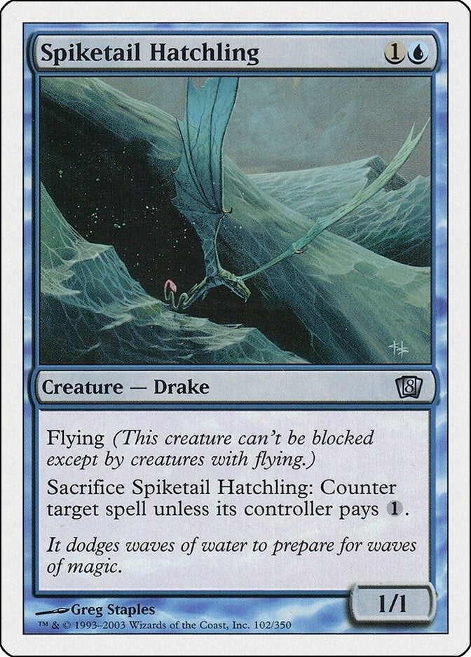 Image for Spiketail Hatchling (102) [8th Edition] - Magic: The Gathering