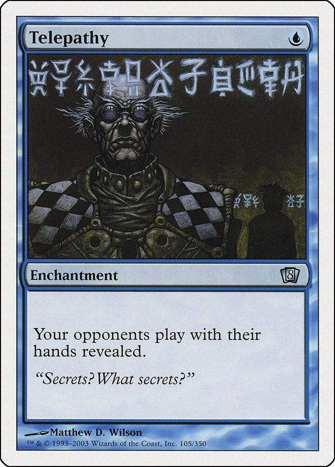 Image for Telepathy (105) [8th Edition] - Magic: The Gathering