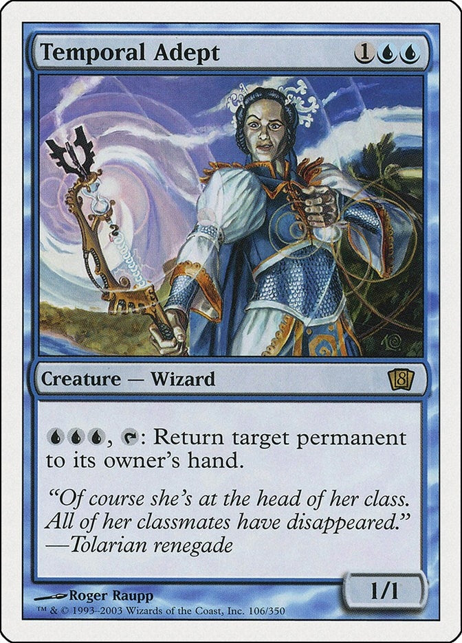 Image for Temporal Adept (106) [8th Edition] - Magic: The Gathering
