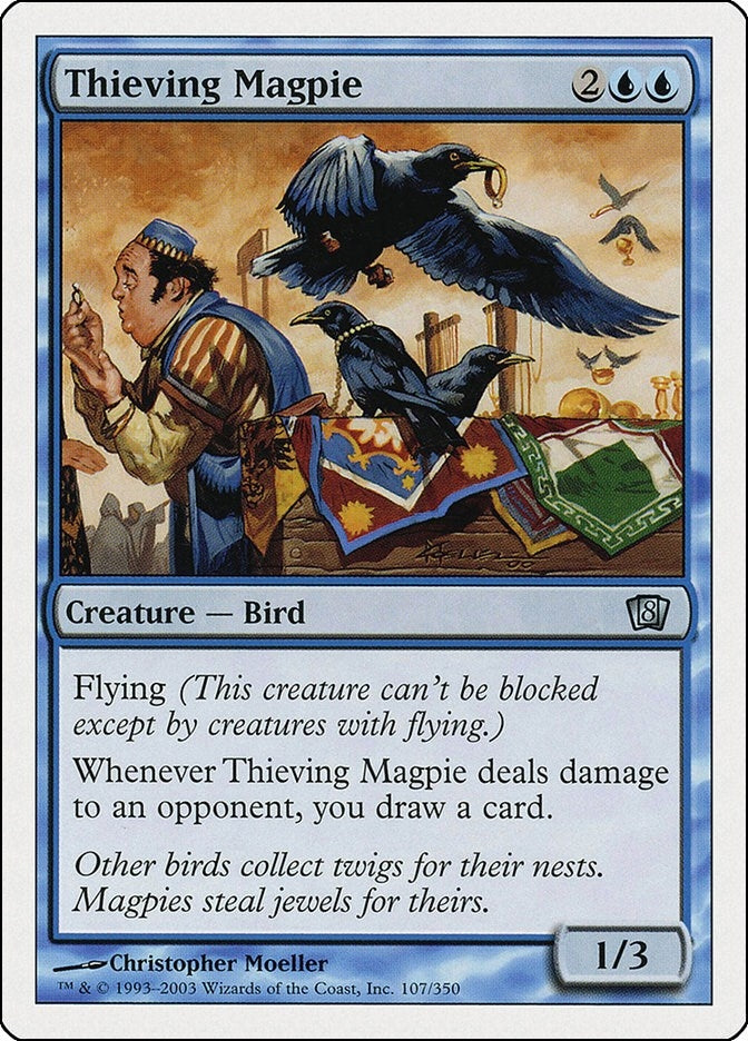 Image for Thieving Magpie (107) [8th Edition] - Magic: The Gathering