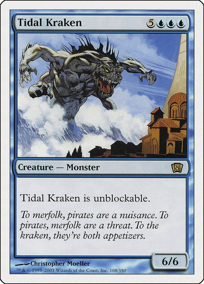 Image for Tidal Kraken (108) [8th Edition] - Magic: The Gathering