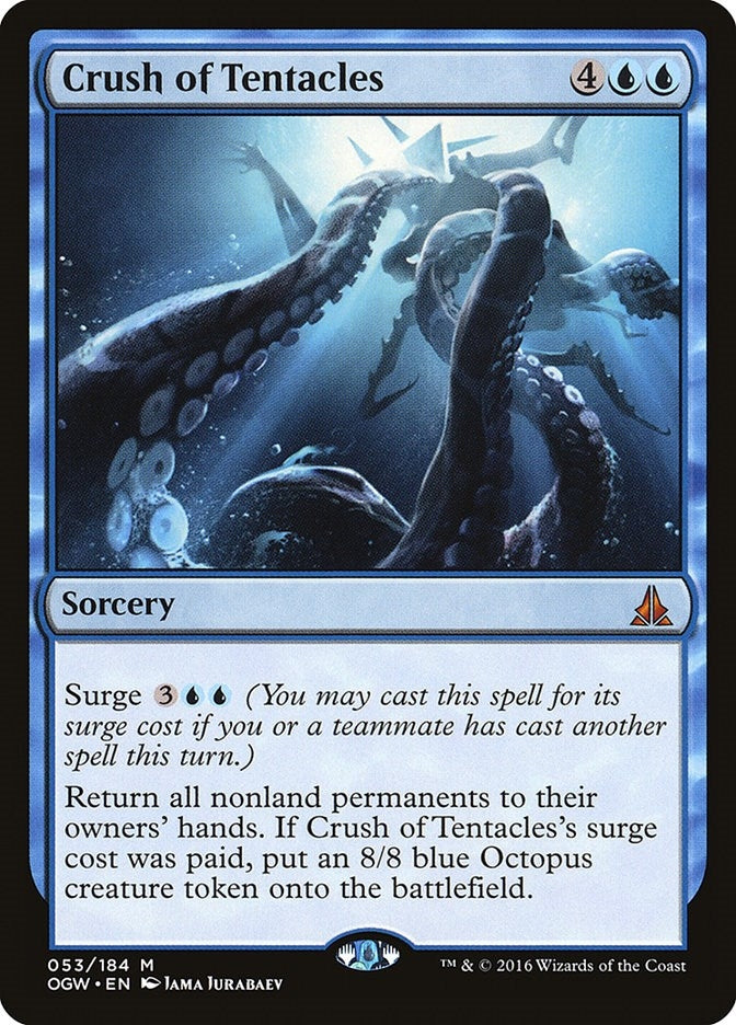 Image for Crush of Tentacles (53) [Oath of the Gatewatch] - Magic: The Gathering