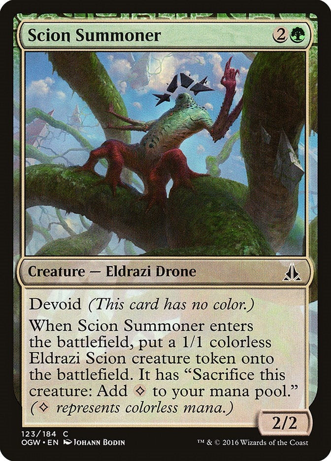 Image for Scion Summoner (123) [Oath of the Gatewatch] - Magic: The Gathering