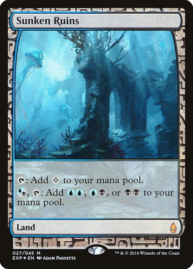 Image for Sunken Ruins (27) [Zendikar Expeditions] - Magic: The Gathering