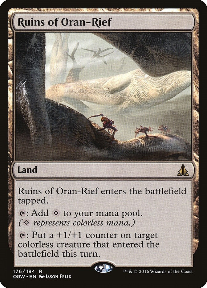 Image for Ruins of Oran-Rief (176) [Oath of the Gatewatch] - Magic: The Gathering