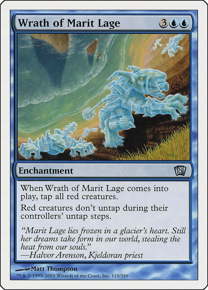 Image for Wrath of Marit Lage (115) [8th Edition] - Magic: The Gathering