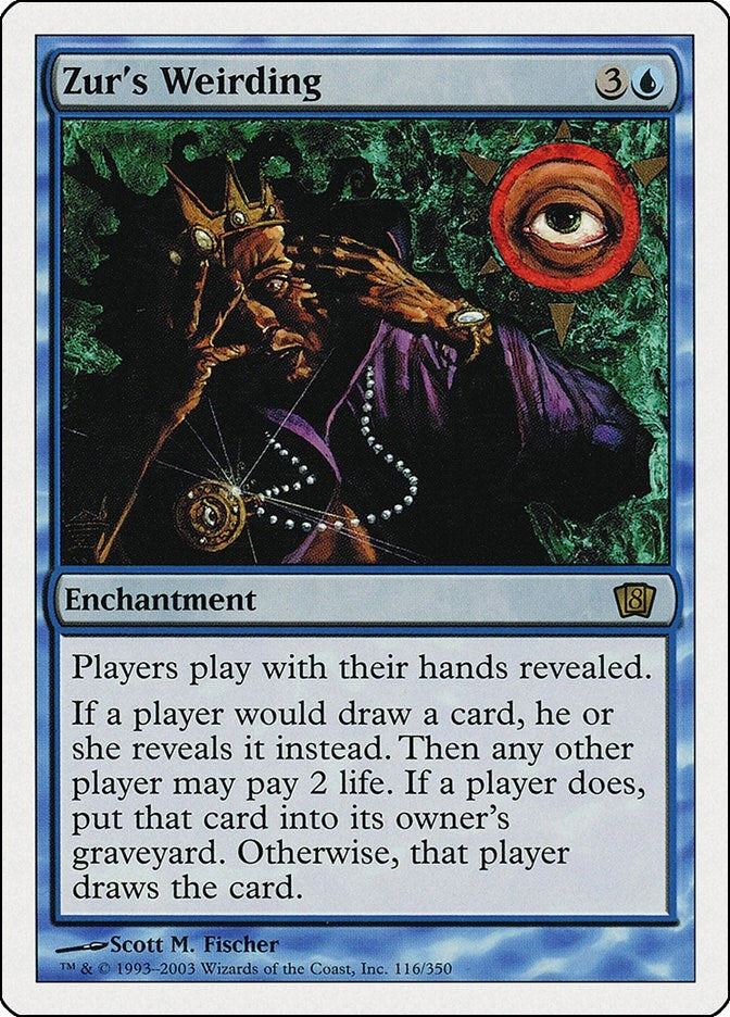 Image for Zur's Weirding (116) [8th Edition] - Magic: The Gathering