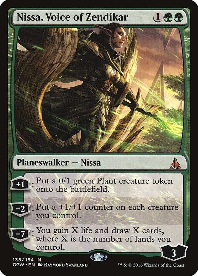 Image for Nissa, Voice of Zendikar (138) [Oath of the Gatewatch] - Magic: The Gathering