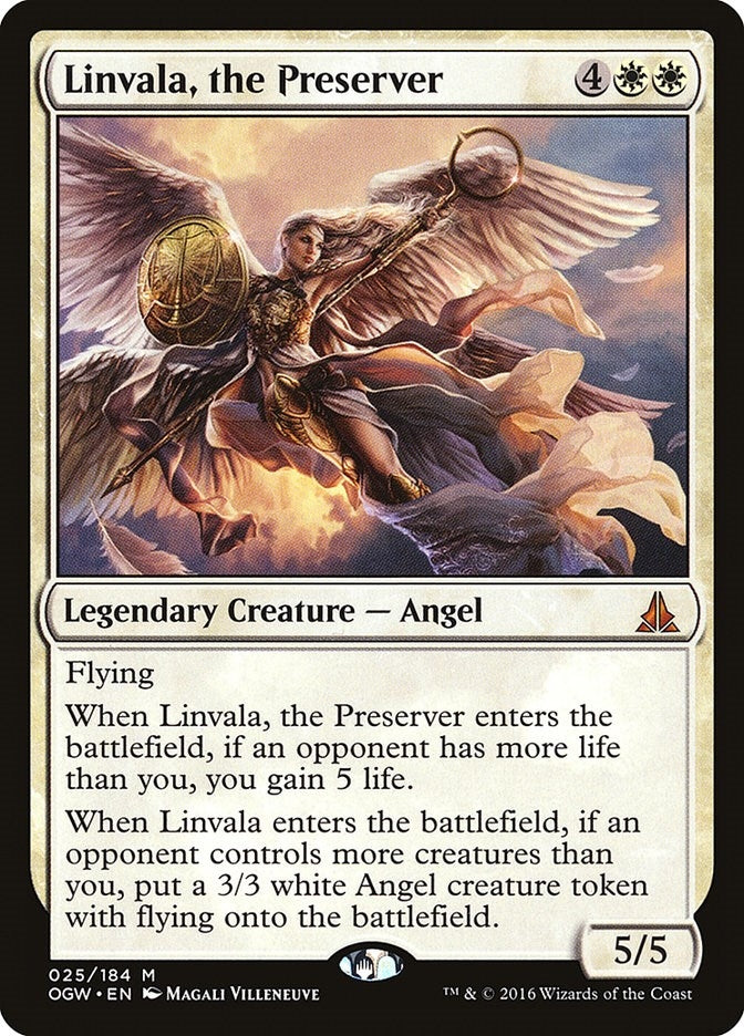 Image for Linvala, the Preserver (25) [Oath of the Gatewatch] - Magic: The Gathering