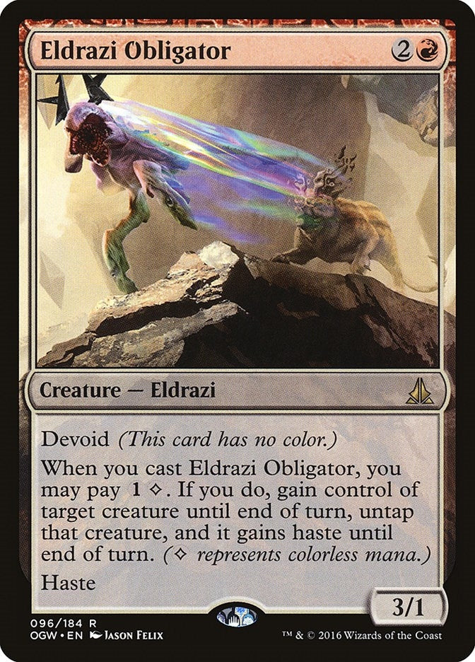 Image for Eldrazi Obligator (96) [Oath of the Gatewatch] - Magic: The Gathering