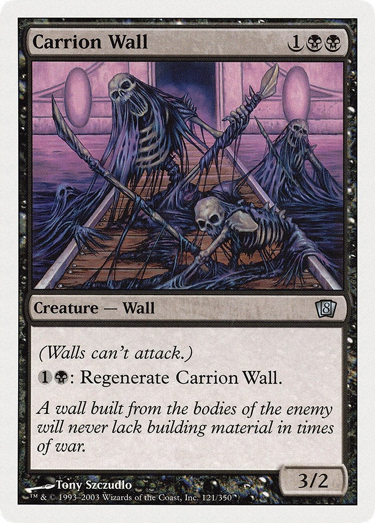 Image for Carrion Wall (121) [8th Edition] - Magic: The Gathering